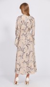 EOLA STYLE Платье 2560 Бежевый с принтом фото 5