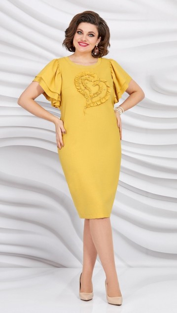 Mira Fashion Платье 5404  Желтый 