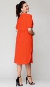 Мишель стиль Платье 1194 Оранжевый фото 4